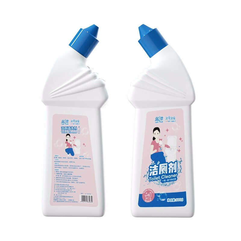 蓝漂(Lampure) 我爱我家洁厕清洁剂500g*2瓶LP-363347高清大图