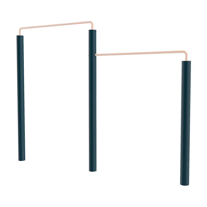 舒华户外健身器材健身路径 二位单杠JLG-16 单位:台