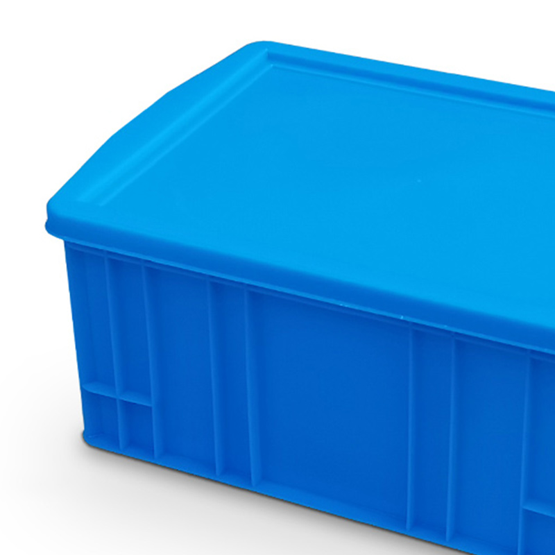 臻远ZY-SNXD-81收纳储物箱长方形物流中转箱带盖子 460*330*210mm高清大图