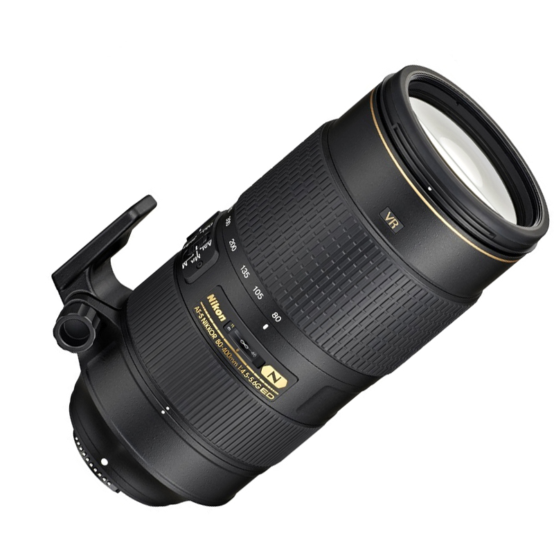 尼康(Nikon) AF-S 80-400mm f/4.5-5.6 G ED VR 尼康卡口 77mm口径 远摄变焦镜头