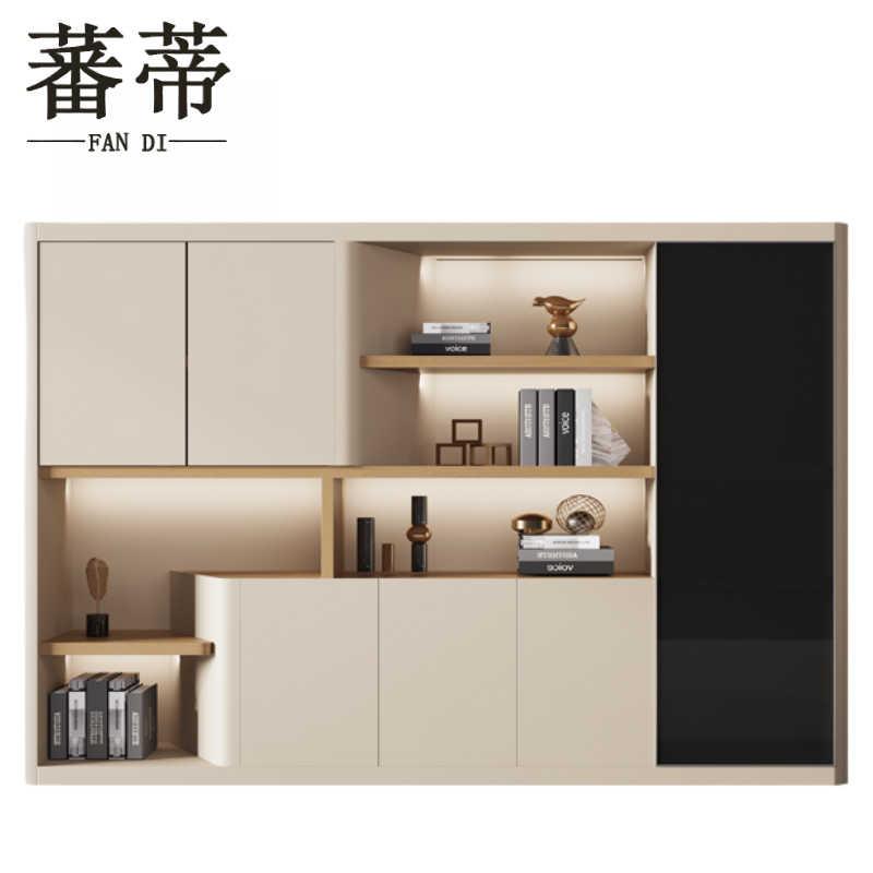 蕃蒂 书柜2.8米 台