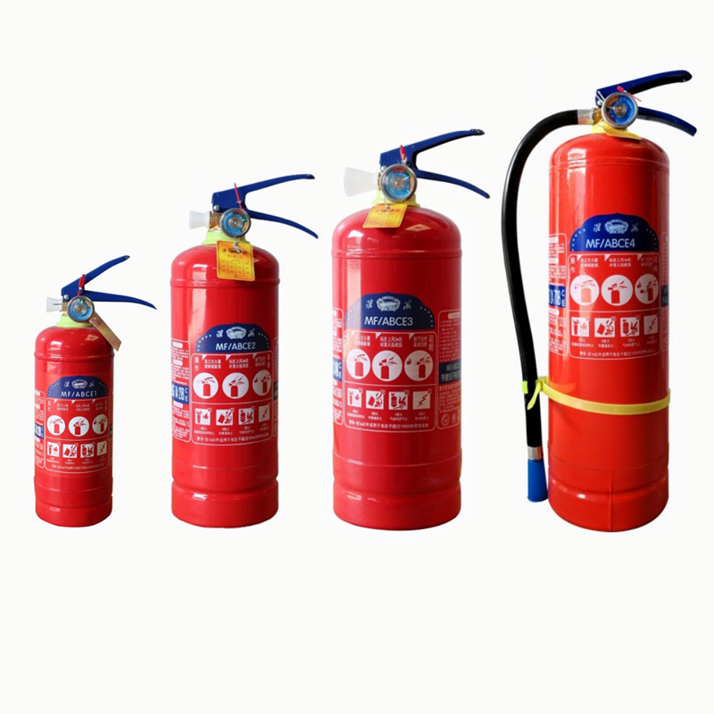 淮海手提式干粉灭火器 MF/ABCE8 具高清大图