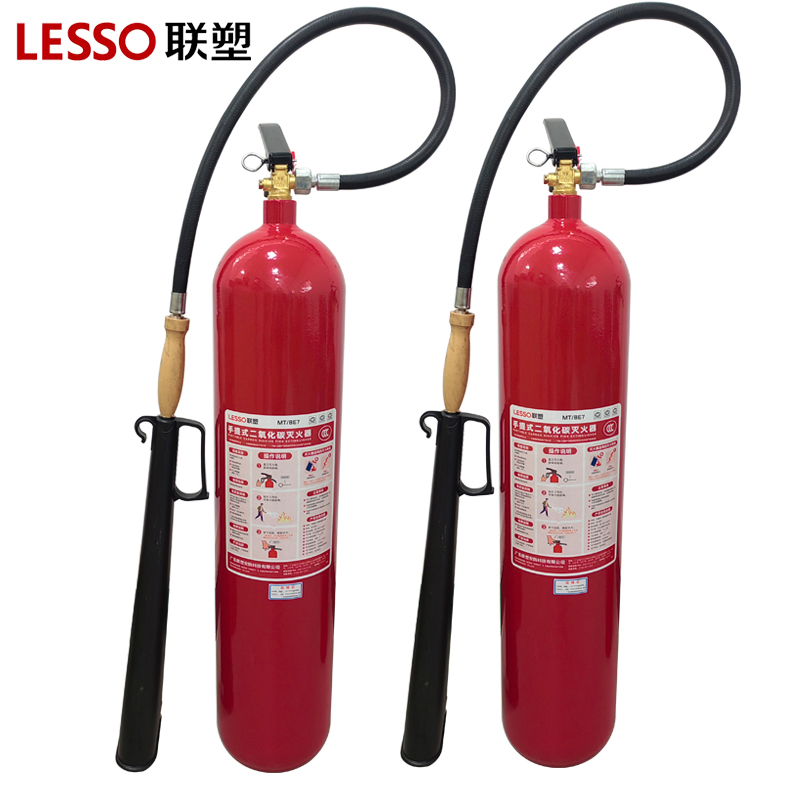 联塑手提二氧化碳灭火器 7KG(MT/BE7)高清大图