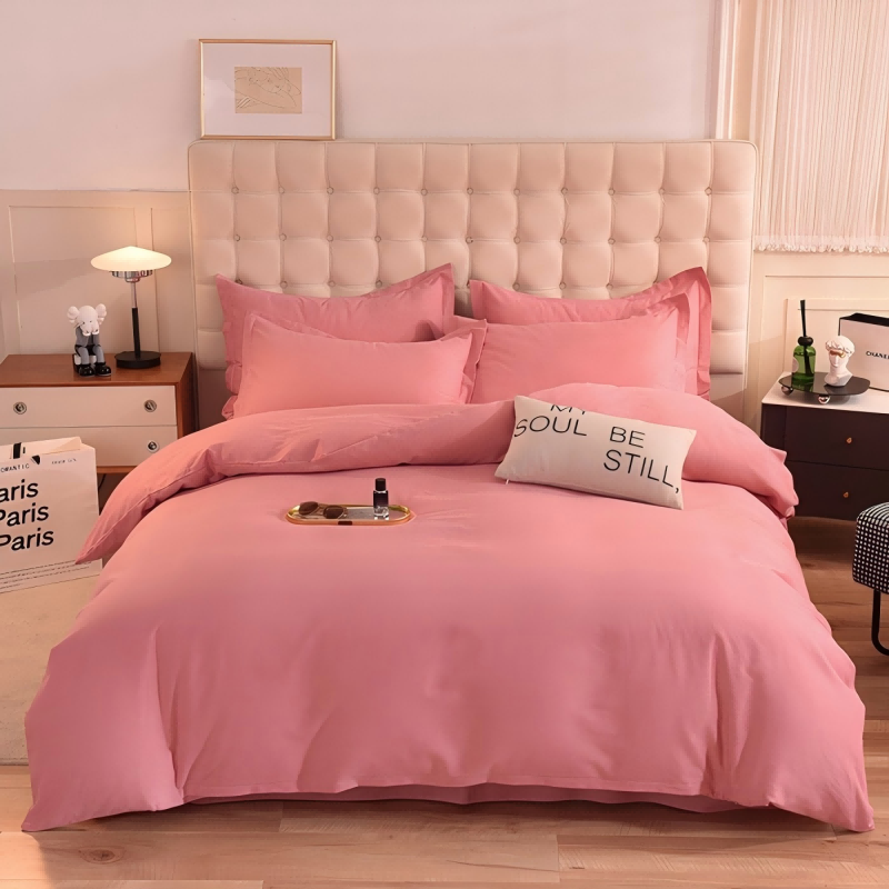 四件套 床品套装 100%纯棉 舒适亲肤 高密度织造 清新北欧风 家居用品高清大图