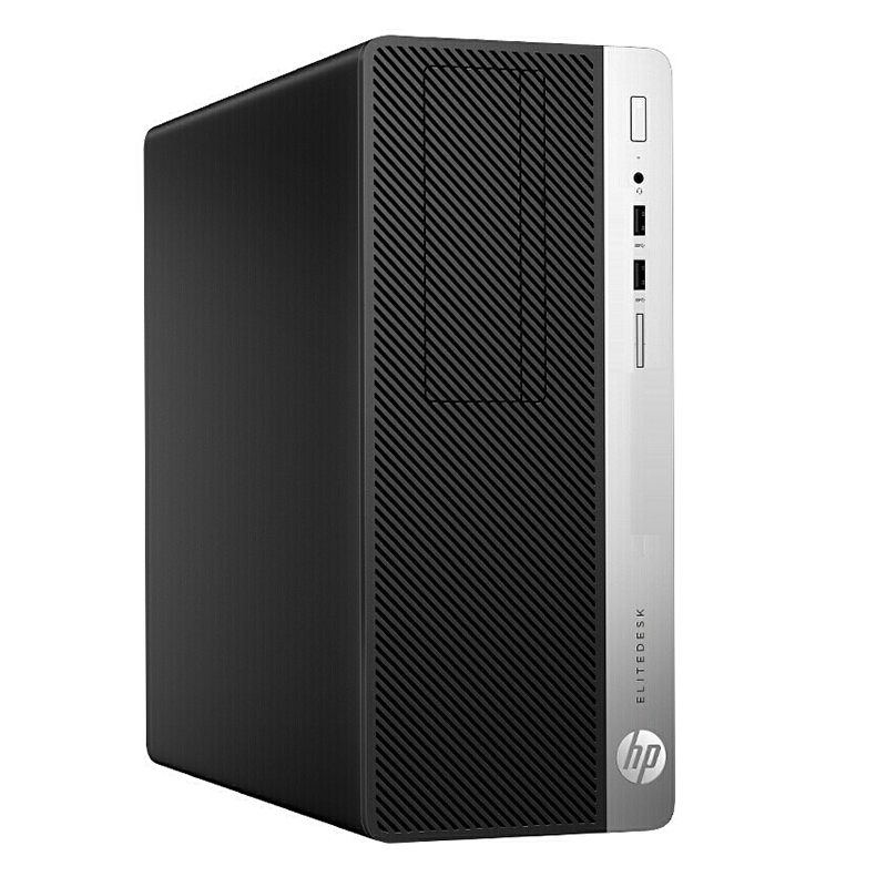 惠普 台式电脑 480 G4 i5-7500 4G 1T+128G 集显 DVD刻录光驱 win10家庭版 21.5英寸