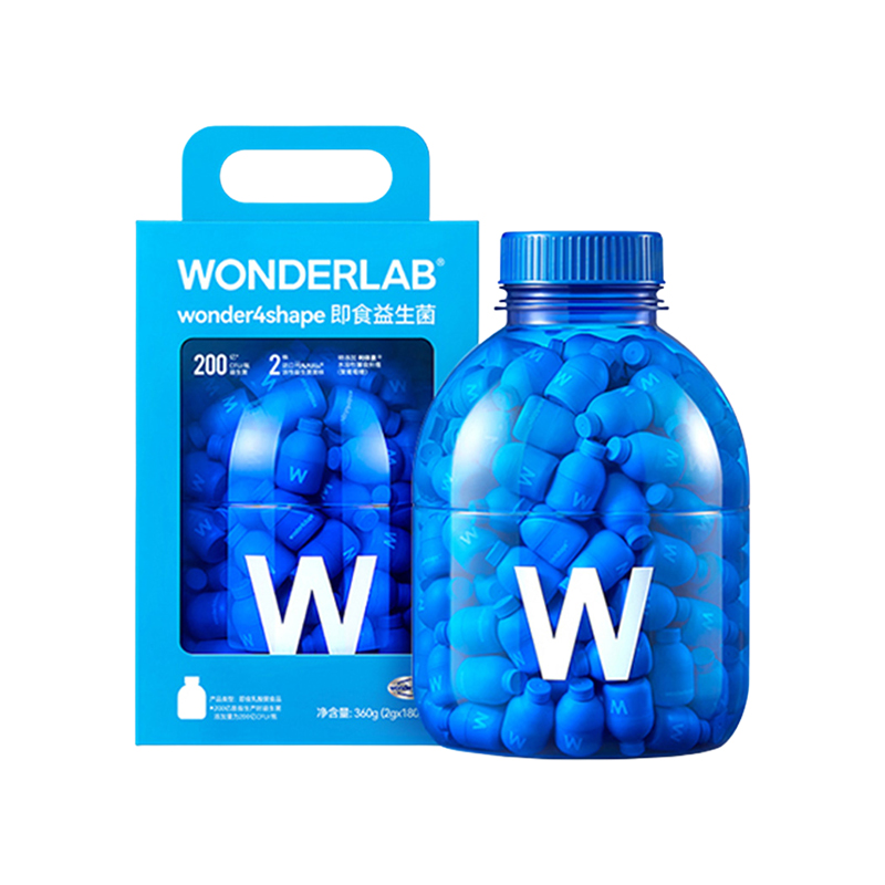 万益蓝WonderLab益生菌B420肠道胃益生元冻干粉官方旗舰店443高清大图