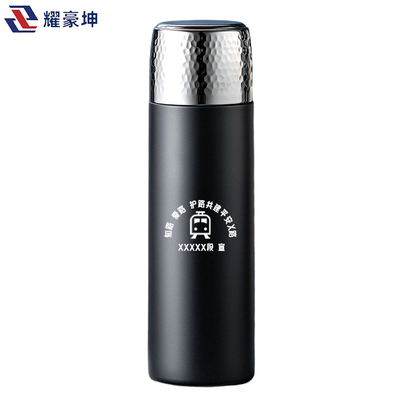 耀豪坤路外宣传不锈钢保温杯可定制印字YHE-550ML高清大图