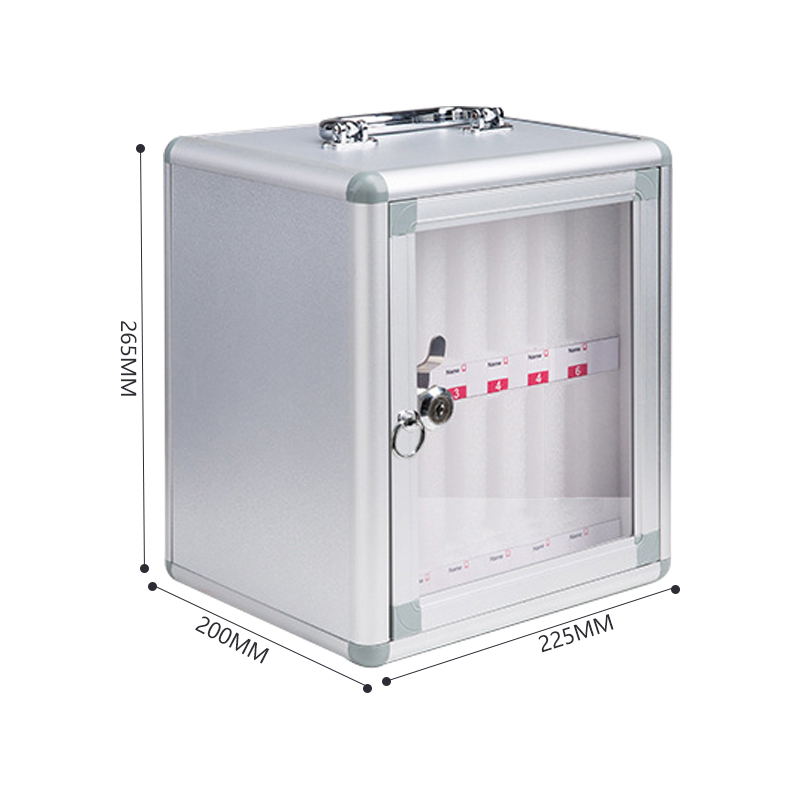 臻远 ZY3112015 手机保管箱壁挂式存放柜带锁手机柜保管柜寄存箱手机箱 12位高清大图