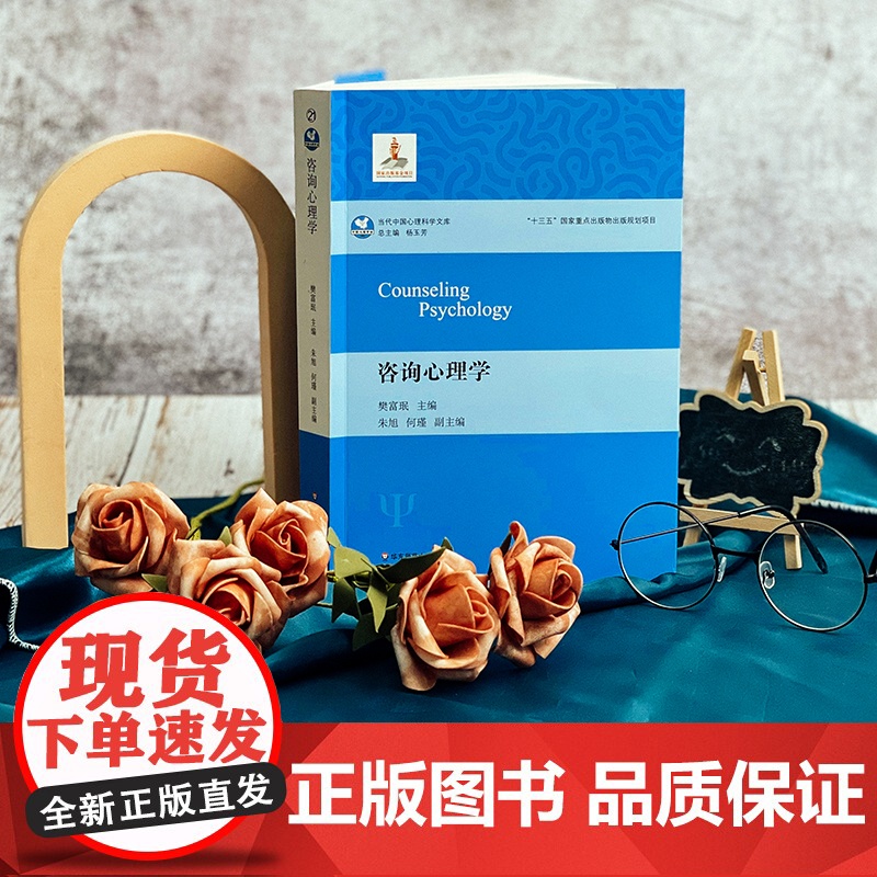 咨询心理学 心理学 当代中国心理科学文库 十三五国家重点出版物出版规划项目 咨询心理学入门图书 华东师范大学出版社 正版高清大图