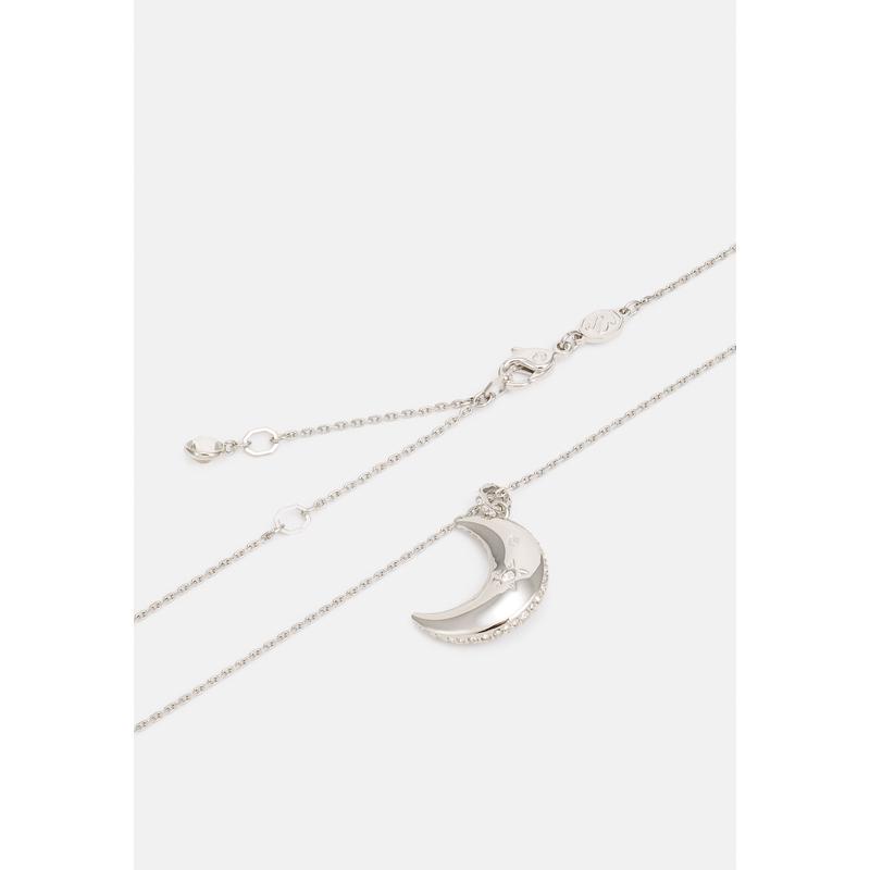 Swarovski女款优雅月亮吊坠项链施华洛世奇水晶点亮魅力高清大图