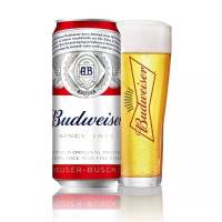 百威(Budweiser)啤酒经典醇正550ml*15听整箱装啤酒苏宁自营国产啤酒