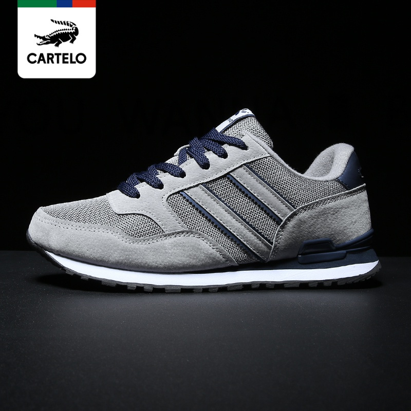 线下专柜同款卡帝乐鳄鱼cartelo男鞋新款韩版潮流阿甘鞋鞋子男休闲