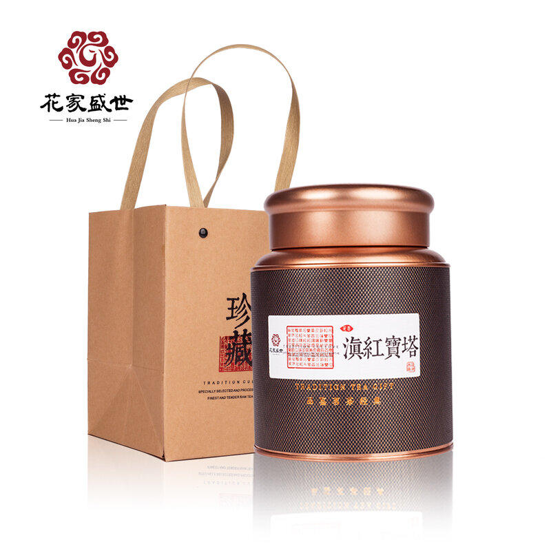 花家盛世滇红宝塔健康养生原叶茶