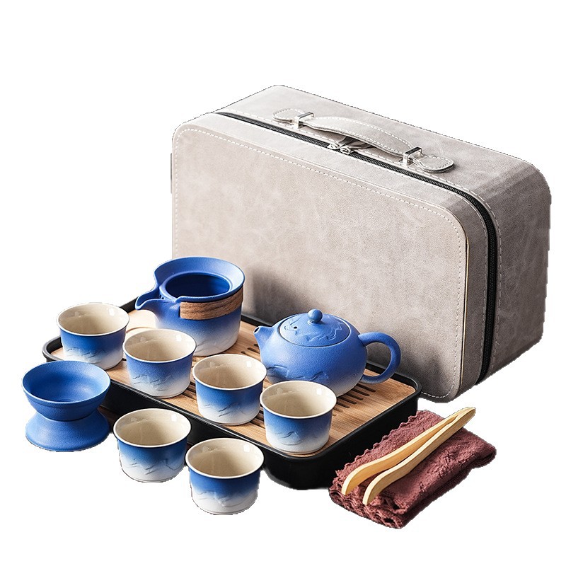 耀豪坤 茶具套装便携旅行功夫茶具YH05K/套高清大图