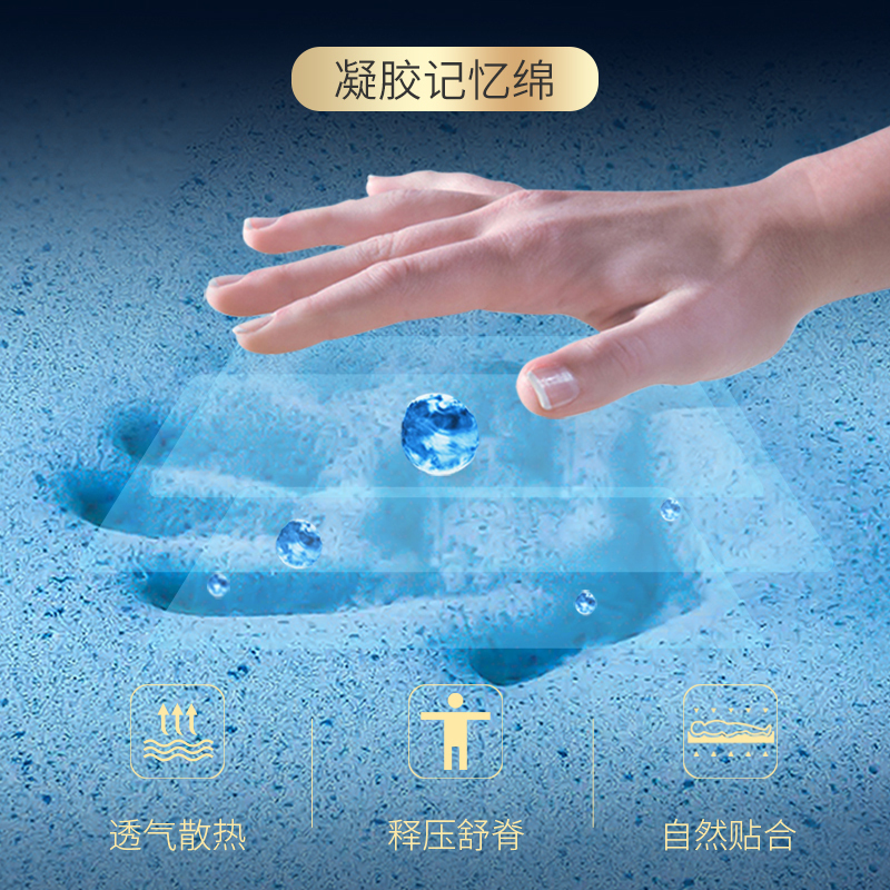 舒达(Serta)床垫 乳胶妙而扣弹簧床垫席梦思偏硬 可定制 戴蒙德