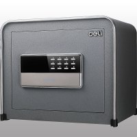 得力deli4056守护之盾电子密码保管箱 家用保险柜 小保险箱 高32cm