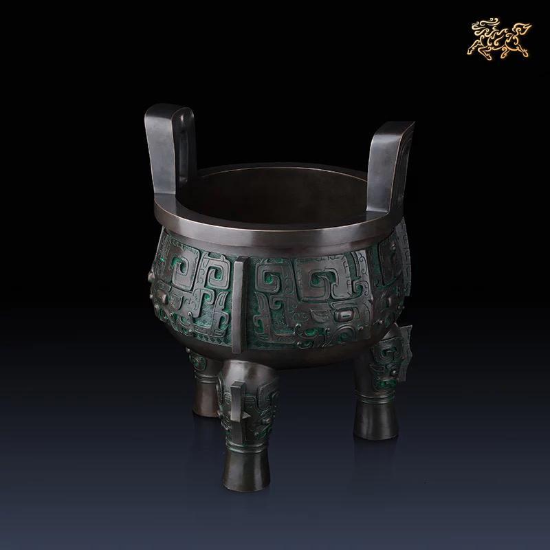 美帮汇全铜摆件《世纪宝鼎》家居饰品 铜工艺品高清大图
