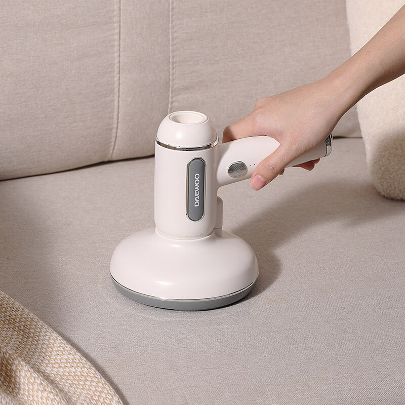 大宇(DAEWOO)除螨仪家用手持便携紫外线杀菌除螨吸尘器DYCM-018 科洛白 (礼邮外)高清大图