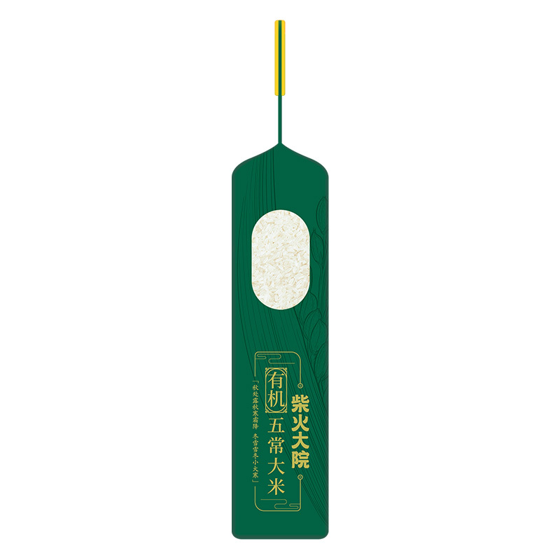柴火大院 五常有机大米 5kg 大米