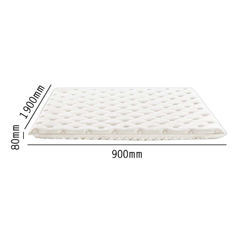 阿拉贡压缩卷包席梦思床垫独立弹簧天然乳胶超软折叠乳胶垫层/[天然乳胶5cm-不含弹簧]厚约8cm高清大图