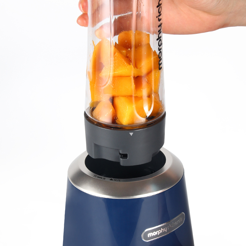 摩飞(morphy richards) 便携果汁机 MR9500 蓝色高清大图
