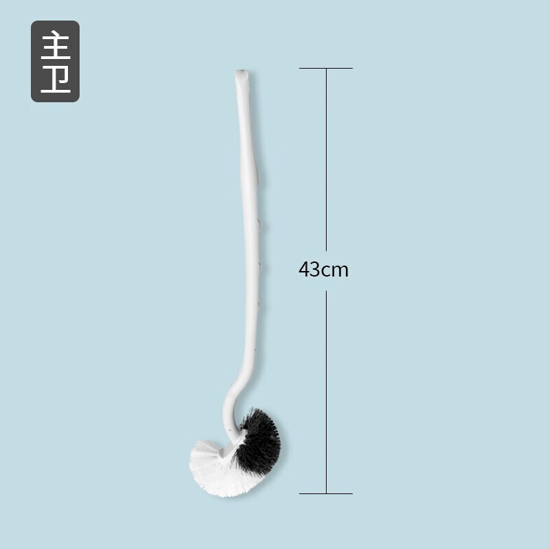 妙洁 抗菌S型马桶刷 1只装 ZGZC高清大图