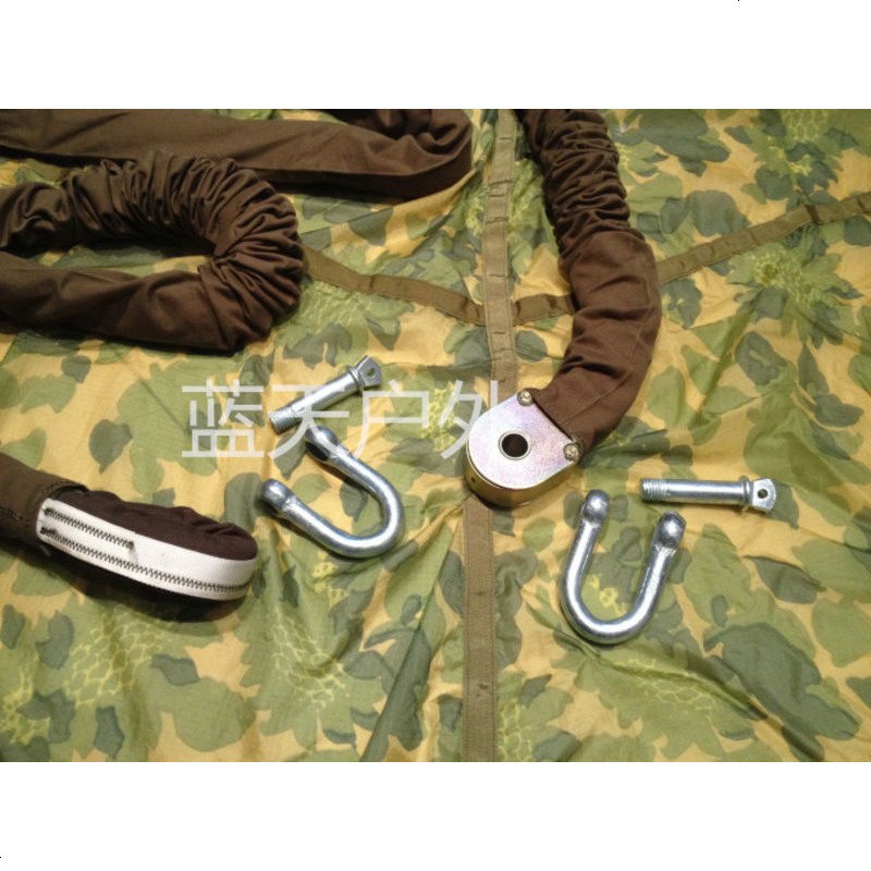 正君品 主伞绳 拖车绳/救援拉车绳/绳/超结实/5米 送连接环扣