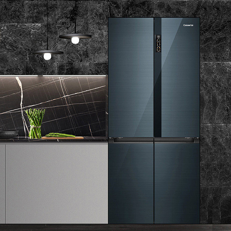卡萨帝(casarte)551升 十字对开门冰箱 零距离自由嵌入 细胞级养鲜 电