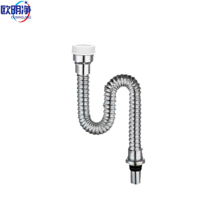 小便池防臭下水管80cm 电镀 根