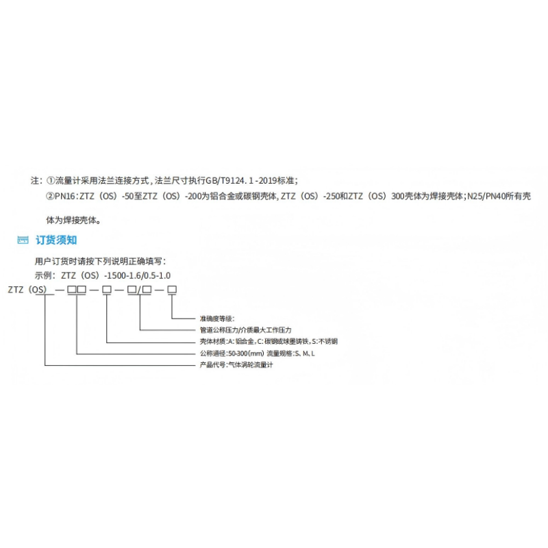 真兰/Zenner 气体涡轮流量计 ZTZ(OS)/ZWL(OS)-200L 台高清大图