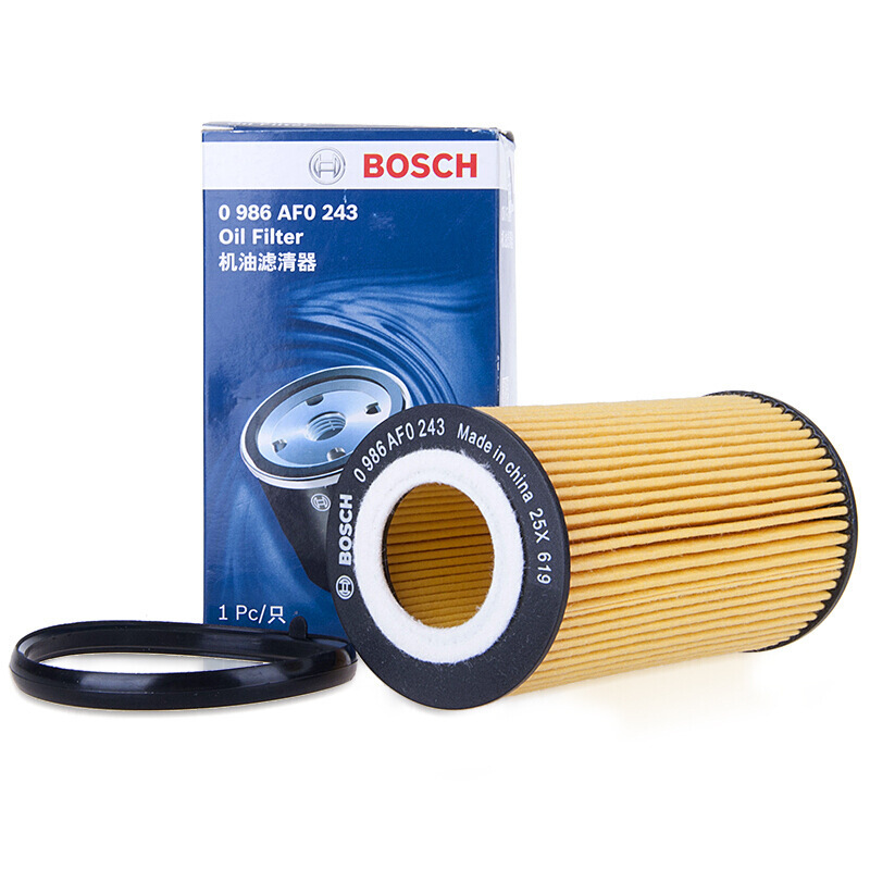 博世(BOSCH)机油滤清器/机滤/机油滤芯0986AF0243(高尔夫V/高尔夫VI/进口EOS/奥迪A4/A6L)