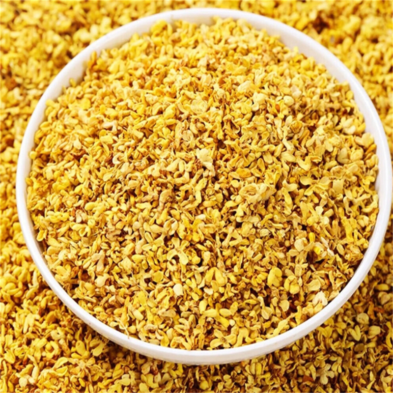 桂花新鲜桂花干花干桂花茶花茶叶食用金桂新花泡茶非特级烘焙9260高清大图