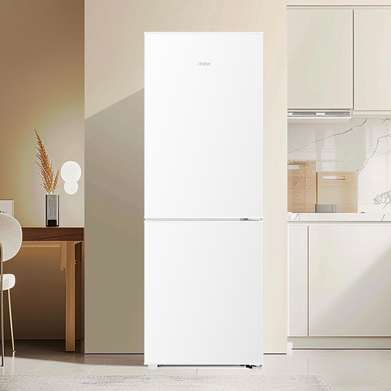 海尔(Haier)178升双门冰箱 时尚白色 冷冻大抽屉 高品质小巧不占地BCD-178LHC2E0WV高清大图