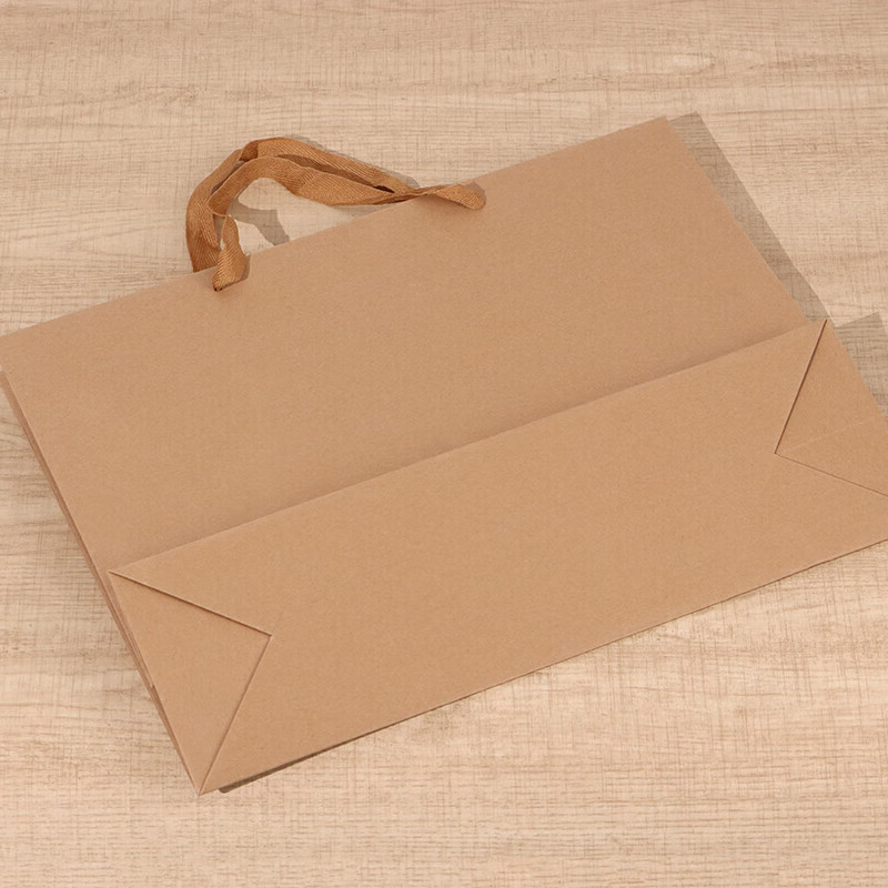 秦泰(Cqint) QTPZD-08 25*18*25cm 牛皮纸袋 10个/包 本色高清大图