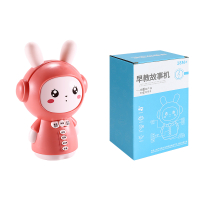 儿童早教学习机3岁6个月幼儿宝宝歌曲音乐兔子故事机遥控婴儿玩具 萌兔早教机[电池版+遥控器+USB直供电]绿色