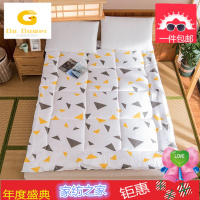 床垫1.8m床1.5m床1.2米单人双人褥子垫被学生宿舍垫被榻榻米床褥