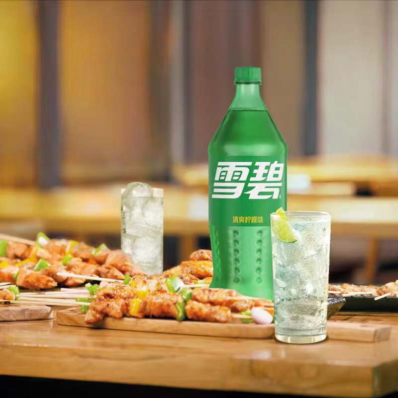 雪碧柠檬味汽水碳酸饮料大瓶 可乐雪碧2L*6瓶高清大图