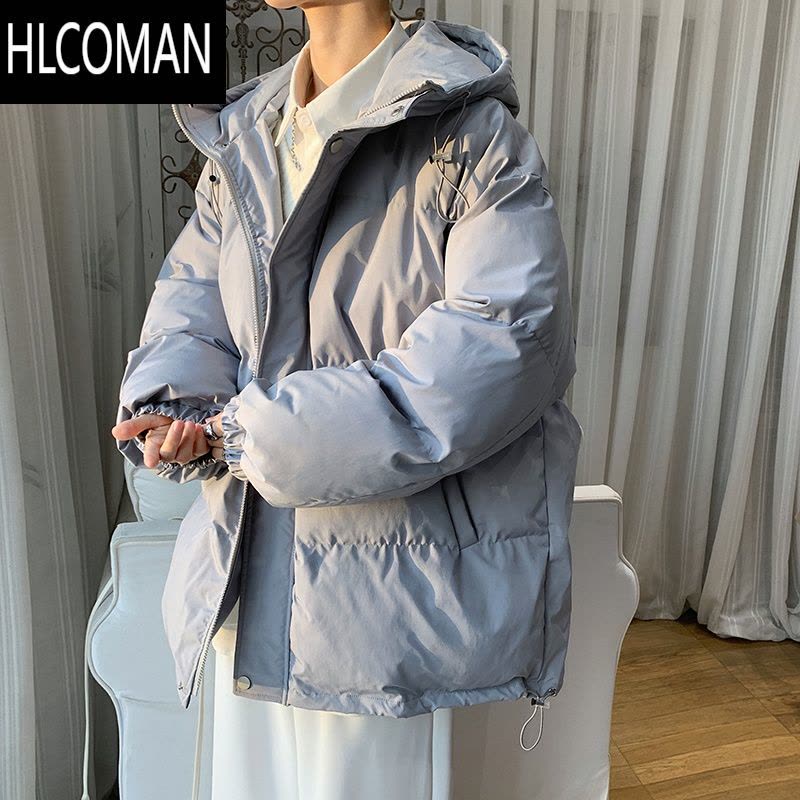 HLCOMAN棉衣男士冬季加厚棉袄潮流oversize羽绒棉服2024新款棉衣外套冬装图片