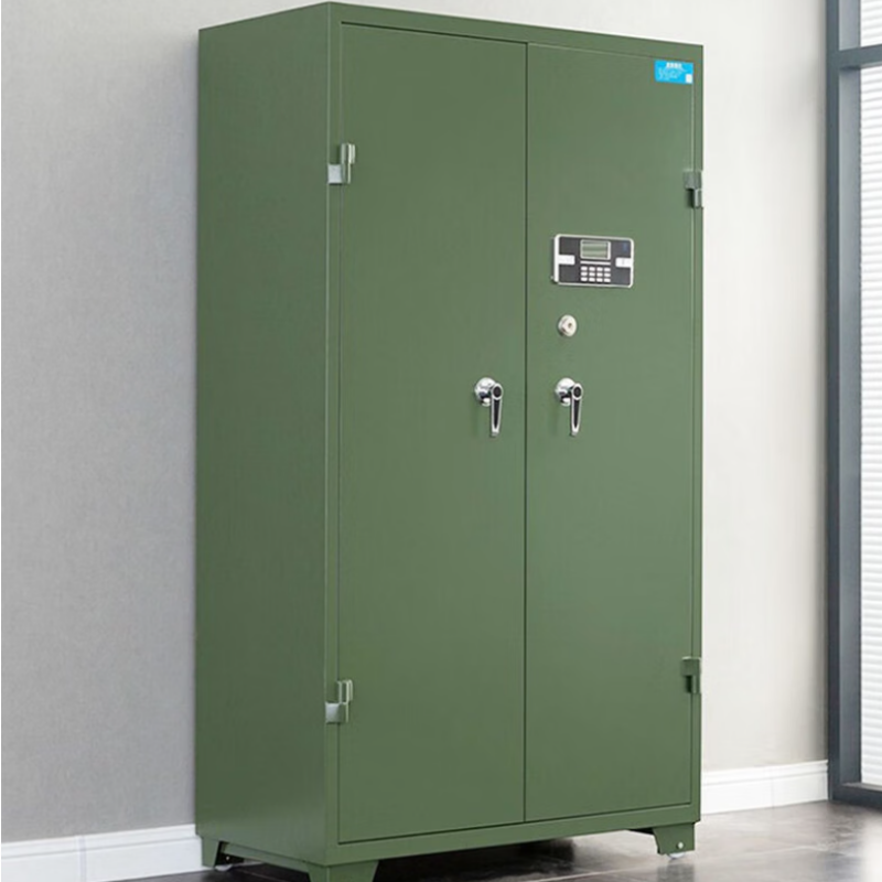 烨铎 特殊装备存放柜便携式步枪柜器械箱钢制特殊装备双锁存储柜军绿色1800*1100*500mm高清大图