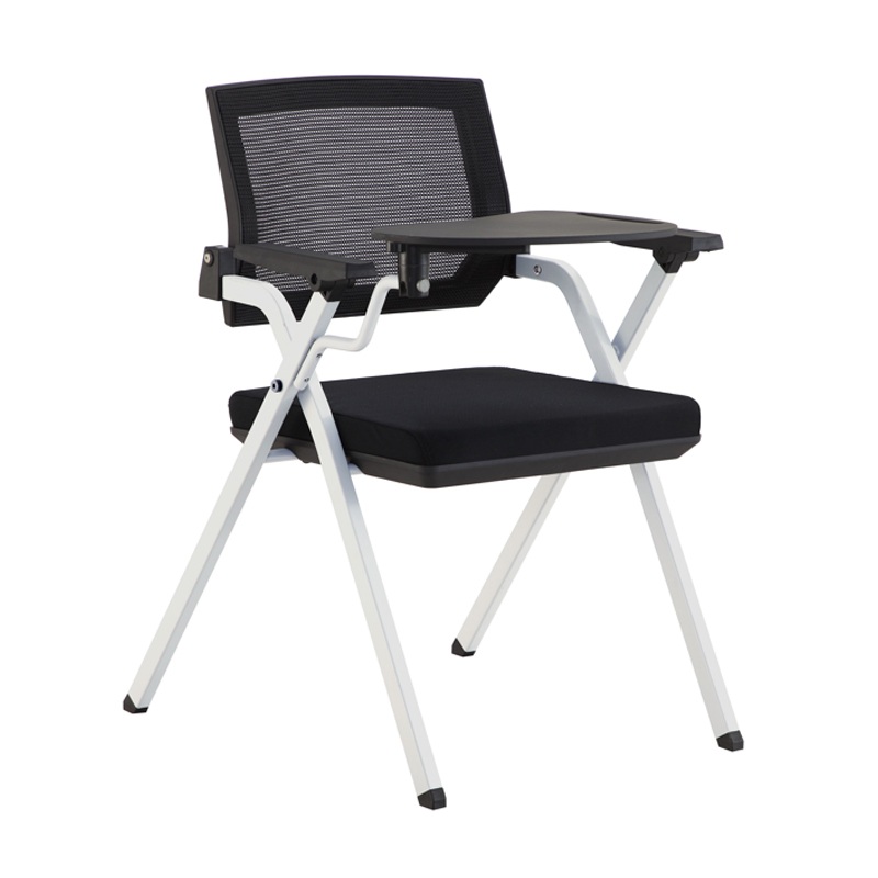 臻远 ZY-7538 折叠培训椅办公会议椅电脑椅 含写字板