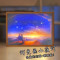 工匠时光床头灯光画发光装饰画相框客厅阳光画520七夕生日礼物女生小夜灯