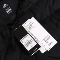 阿迪达斯(adidas)冬季女士运动保暖长款休闲羽绒服外套CY8614