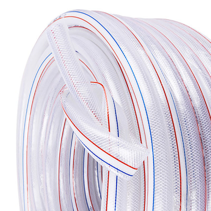 PVC 纤维增强软管 蛇皮管 自来水塑料水管 网纹管 内径32MM 壁厚3.5MM 57米