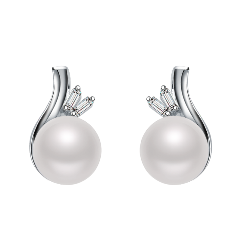 Ellicis Original时尚耳饰ellici巴黎故事绮丽系列925银女士珍珠耳钉时尚简约潮流百搭配饰送女 朋友七夕节礼物 价格图片品牌报价 苏宁易购历宸国际饰品专营店