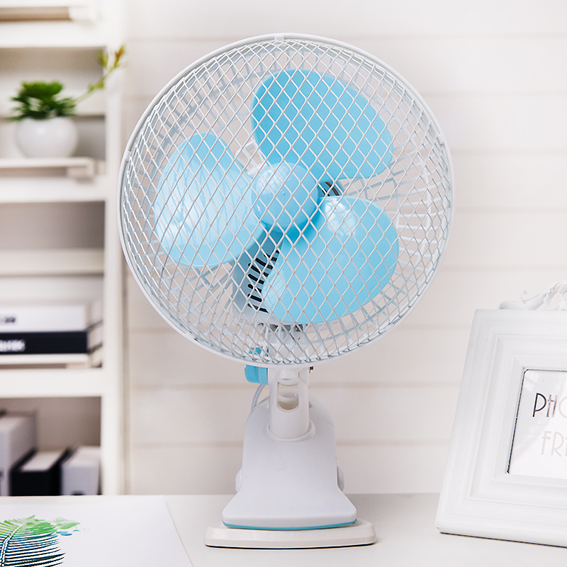 电风扇迷你学生宿舍床上小型风扇寝室床头扇静音办公室台式小台扇螺旋
