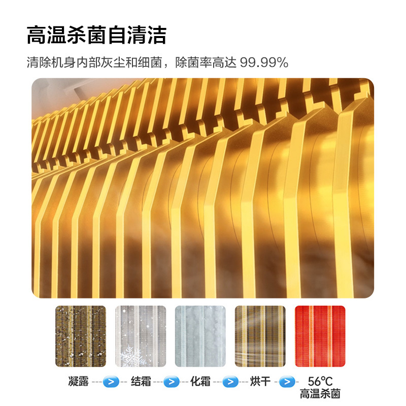 TCL 3匹智净风节能空调柜机130°舒适柔风 自清洁KFR-72LW/JV2Ea+B2变频冷暖 以旧换新