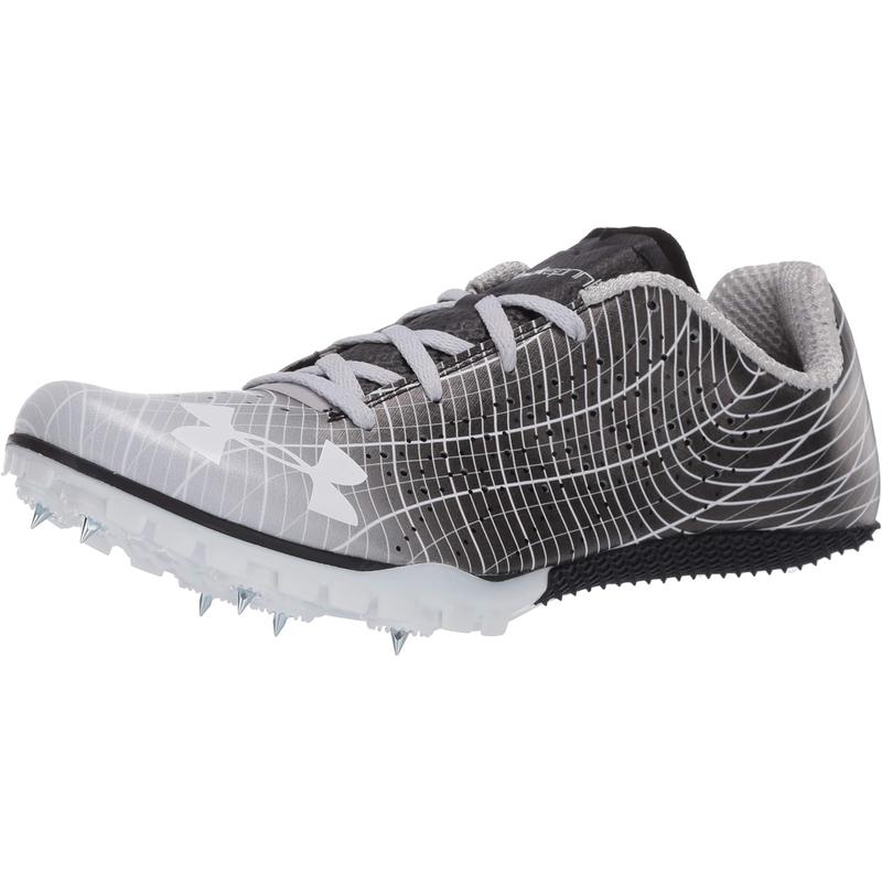 安德玛(under armour)轻量合成纤维跑步鞋3D打印纹理耐用支撑透气