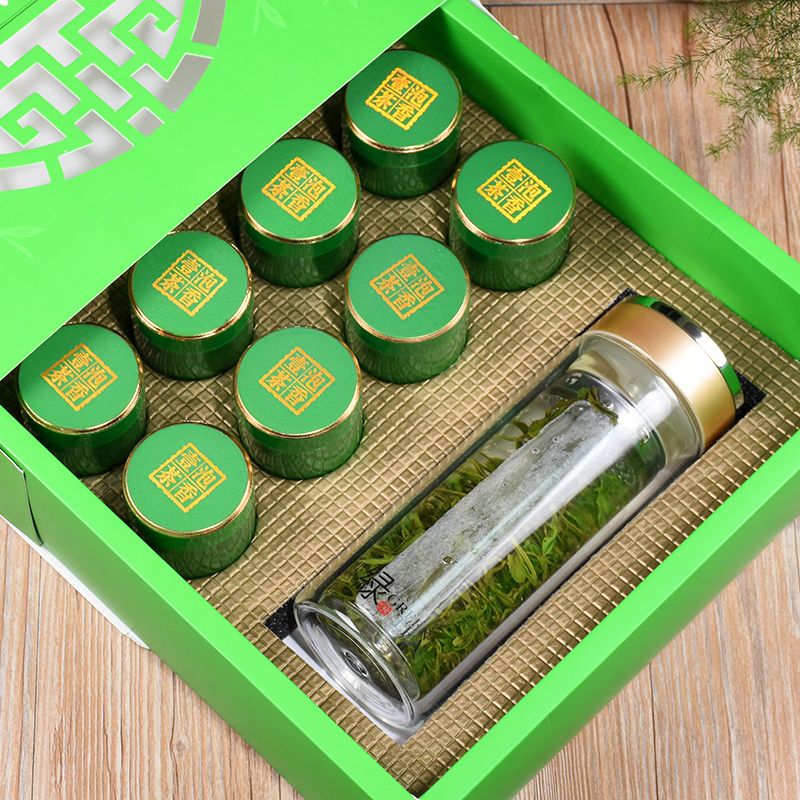 铁观音乌龙茶清香型新茶罐装礼盒装茶叶共200g送玻璃杯 铁观音200g(送杯)