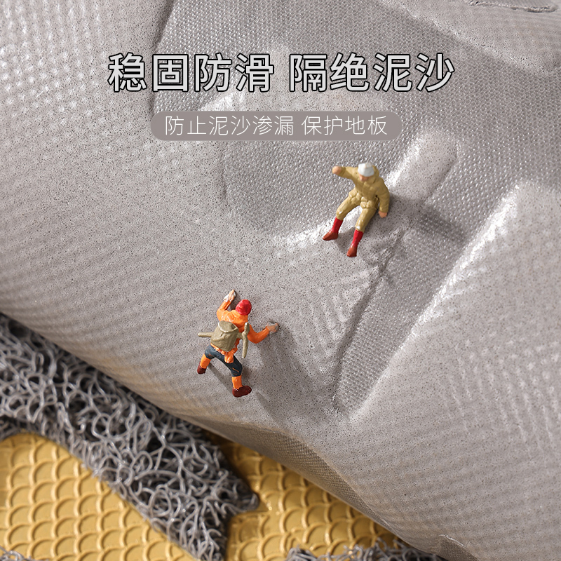 2024新款进门口地垫入户门脚垫丝圈防滑垫子室外蹭土门垫玄关地毯