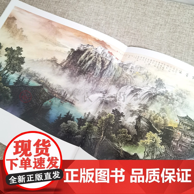 曾刚画名山 张家界 动态写生山水彩墨画册页当代唯美作品临摹收藏欣赏技法解析大全教材专业美术绘画入门基础教程福建美术高清大图